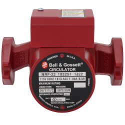 118866 Flange Gasket – Compatible With Bell & Gossett Series 100 Inline Booster Pumps – 3-1/16 OD X 2-11/16 ID