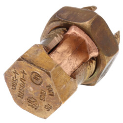 Connettore A Bullone Blackburn 1H Per Cavi 2-6 AWG Alta Resistenza
