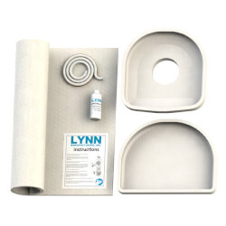 Lynn Manufacturing 1129-LYNN-MANUFACTURING - Replacement Combustion Chamber  Kit for Burnham V8 and V8H, 8202701, u0026 82028004 (Sections 1-6)
