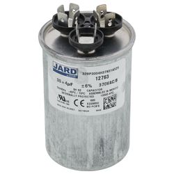 12763 - Jard 12763 - 30/4 MFD Round Run Capacitor (370V)
