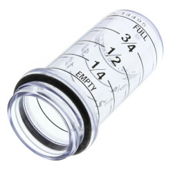 Replacement Vial & Gasket Kit 10159 For Scully Fuel Tank Gauges - Indoor/Outdoor Oil Tank Glass & Seal