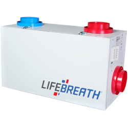 155MAX - LifeBreath 155MAX - 155 MAX Residential Heat Recovery Ventilator,  132 CFM