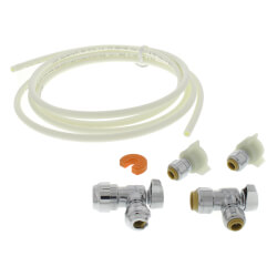 SharkBite Faucet Connection Kit – Push-to-Connect Brass Valves, PEX Pipe & Fittings For Kitchen Sinks