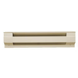 2F350A - Cadet 2F350A - 24 F Series Electric Baseboard Heater, 350 Watt,  240V (Almond)