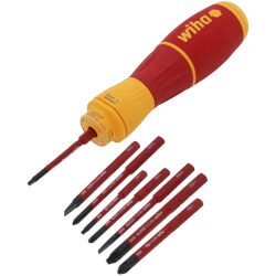 thumbnail image 2 of Wiha 45832 Square Tip Screwdriver – No.2 X 100mm, 3K Ergonomic Handle, Made In Germany 2 of 3