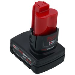 48-11-2411 - Milwaukee 48-11-2411 - M12 REDLITHIUM Compact Battery