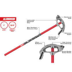 PLIEUR POUR TUYAU D'ALUMINIUM 1'' EMT