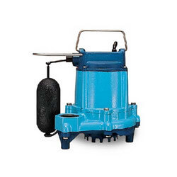 Little Giant 1/3 HP Cast Iron Submersible Sump Pump - 3180 GPH, Automatic With Snap-Action Float, 10ft Cord