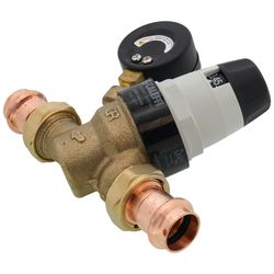 Caleffi 535H Series Pressure Reducing Valve - 1 Inch Sweat, ASSE 1003 With Gauge