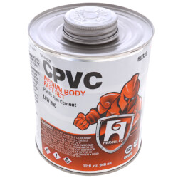 60320 - Hercules 60320 - 32 oz. Medium Body, Fast Set CPVC Cement 