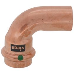 Viega PROPRESS 90-Degree Elbow, 3/4" X 3/4" – Press Connection Fitting For Plumbing