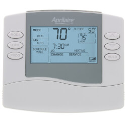 Aprilaire 8466 Termostato Programmabile Per Pompa Di Calore 2H/1C Con Grande Display Retroilluminato - 2
