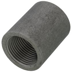 6 Inch Pipe Coupling Supply Giant 6-Inch Steel Coupling - Black Coated ...
