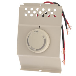 BTF2A - Cadet BTF2A - Double Pole Electric Baseboard Heater Thermostat  (Almond)