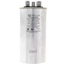 Pack Of 5 – 35/5 UF MFD 370-440VAC Round Dual Run Capacitor – 50/60Hz – HVAC/R Motor Capacitor