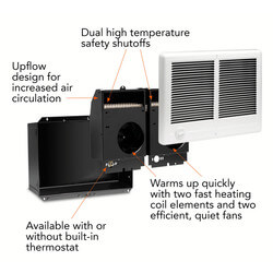 Cadet 65201 Energy Plus Wall Heater Complete Unit with Built-in Digital Cadet 65201 Energy Plus Wall Heater Complete Unit with Built-in Digital