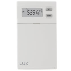 ELV4 - Lux ELV4 - 5-2 Day Programmable Single/Double Pole Line Voltage Heat  Only Thermostat