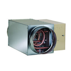 EM-WX12 - Fantech EM-WX12 - 12 Electric In-Line Duct Heater