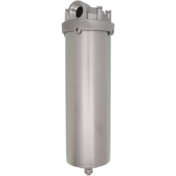 thumbnail image 2 of Universal 304 Stainless Steel Filter Housing – Fits 10-Inch Cartridges, 3/4 NPT, 72psi Pressure Rating 2 of 3