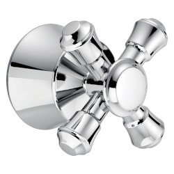 H795 - Delta H795 - Chrome Metal Cross Handle Kit For Cassidy 1400