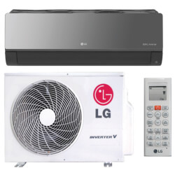LA090HSV5 - LG LA090HSV5 - 9,000 BTU, 21.5 SEER Art Cool Mirror Single Zone  Heat/Cool Package