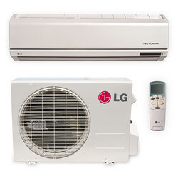 24k BTU SEER LG Art Cool Mirror Ductless Heat Pump Split