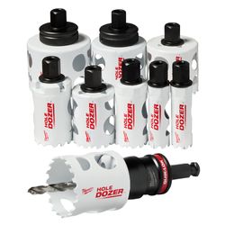 49-22-4702 - Milwaukee 49-22-4702 - 12 Piece QUIK LOK Hole Dozer