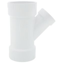 Oatey 43505 PVC Closet Flange With Test Cap – Fits 3" Or 4" Schedule 40 DWV Pipe