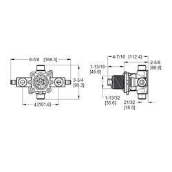 JX8-340P - Pfister JX8-340P - 0X8 Series Universal Tub & Shower