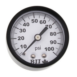 Campbell PGCBM-1-NL 0-100 PSI Pressure Gauge – Liquid Filled?