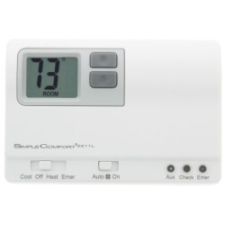 SC2211L - ICM Controls SC2211L - Non-Programmable SimpleComfort Thermostat  - 3 Heat/2 Cool Heat Pump Only