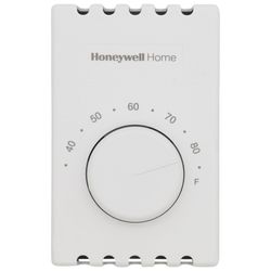 White Rodgers 1G65-641 Line Voltage Wall Thermostat - For Electric Heating (SPST)