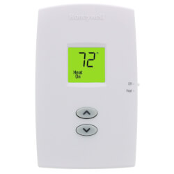 TH1100DV1000 - Honeywell Home TH1100DV1000 - PRO 1000 Non-Programmable,  Heat Only, Vertical Thermostat