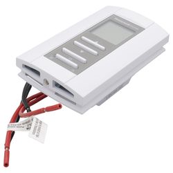 HoneyWell TH114-A-120S Line Volt Electric Heating Thermostat – Manual Control, 44°F To 86°F, 120V AC, White