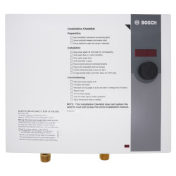 WH17 - Bosch WH17 - WH17 Tronic 6000 C Whole House Electric Tankless Water  Heater