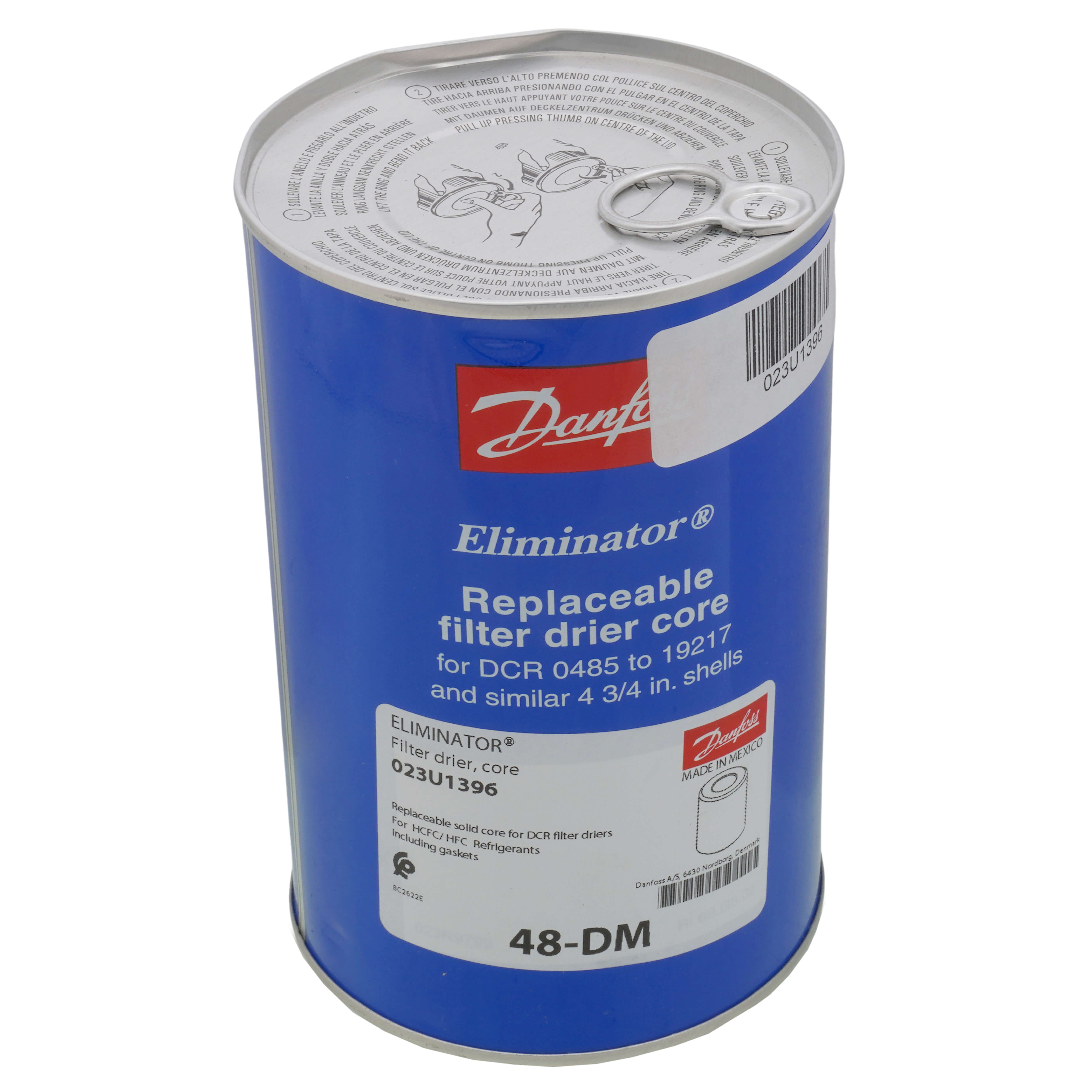 023U1396 - Danfoss 023U1396 - 48DM Solid Core - 100% Molecular