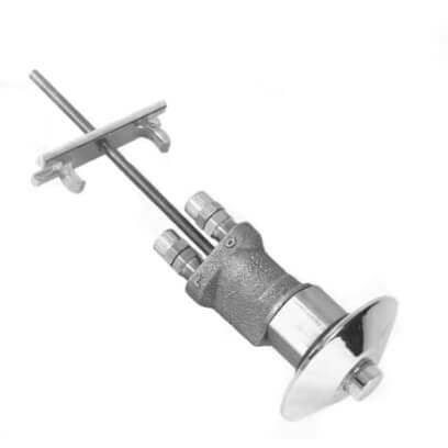 0318117 - Sloan 0318117 - HY-100-A Hydraulic Metal Push Button