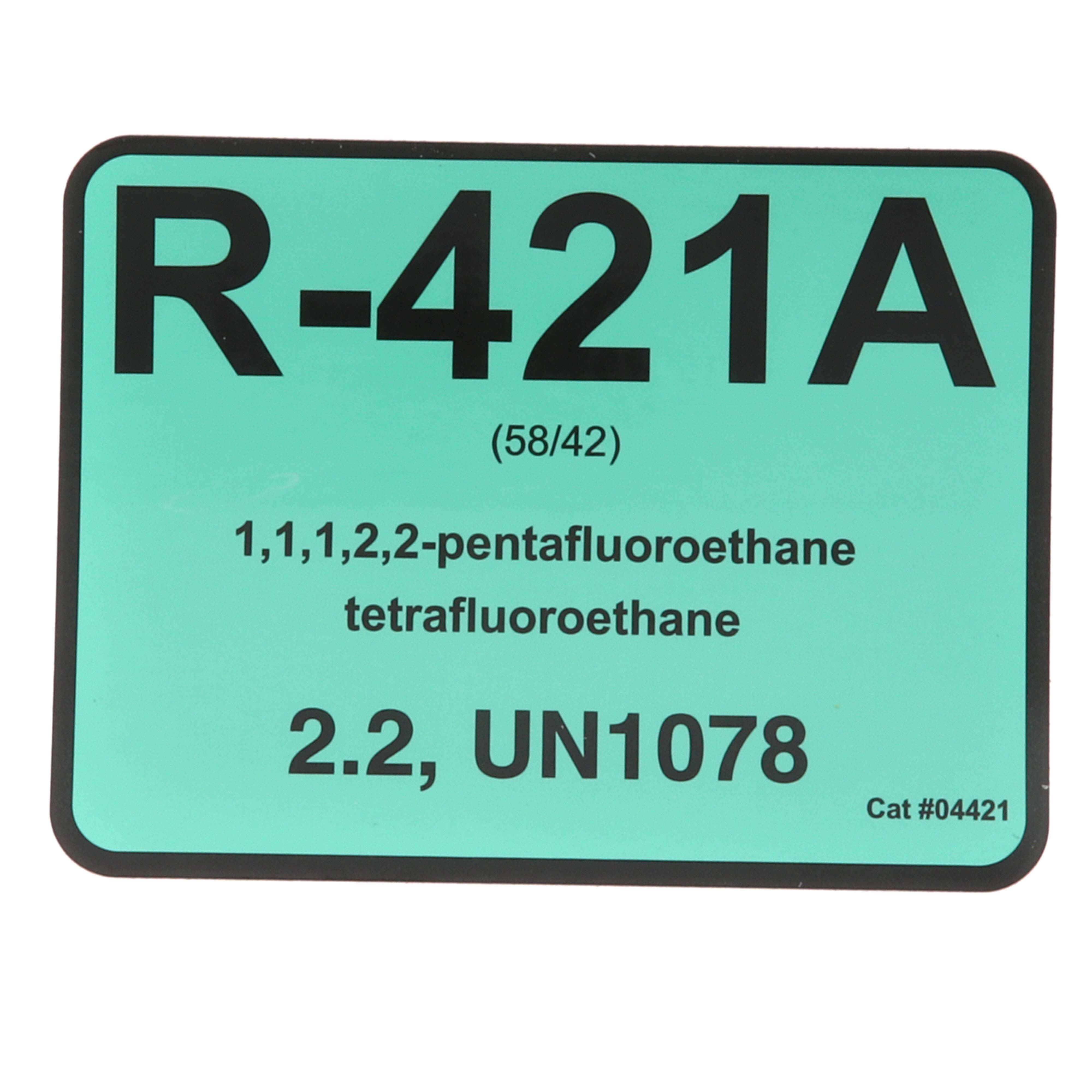 HVAC Labels R438A Refrigerant Labels - 20 Pack Color Coded HVAC ...
