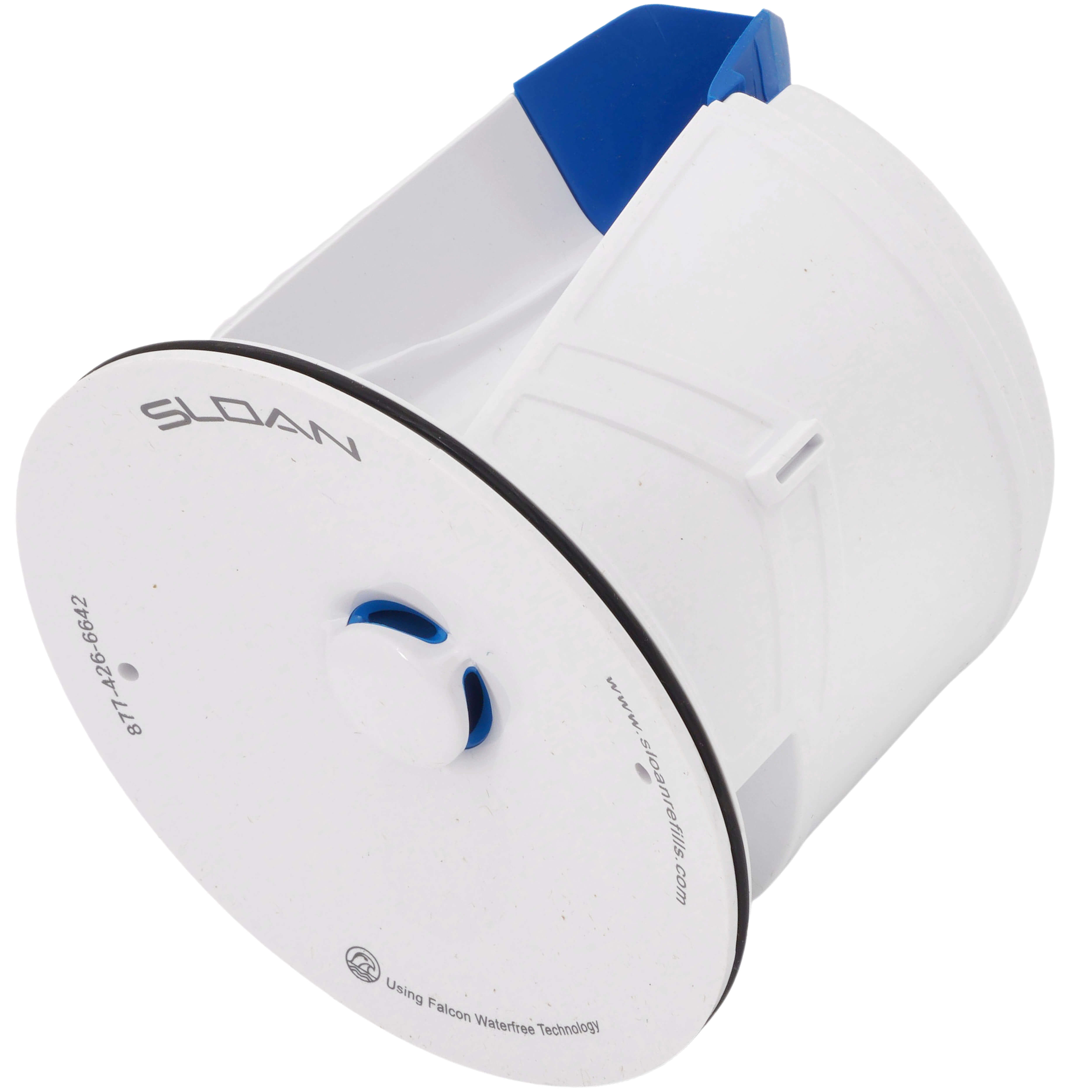 SLOAN WES150 Waterless Urinal in White Cartridge 1001500 - The Home Depot