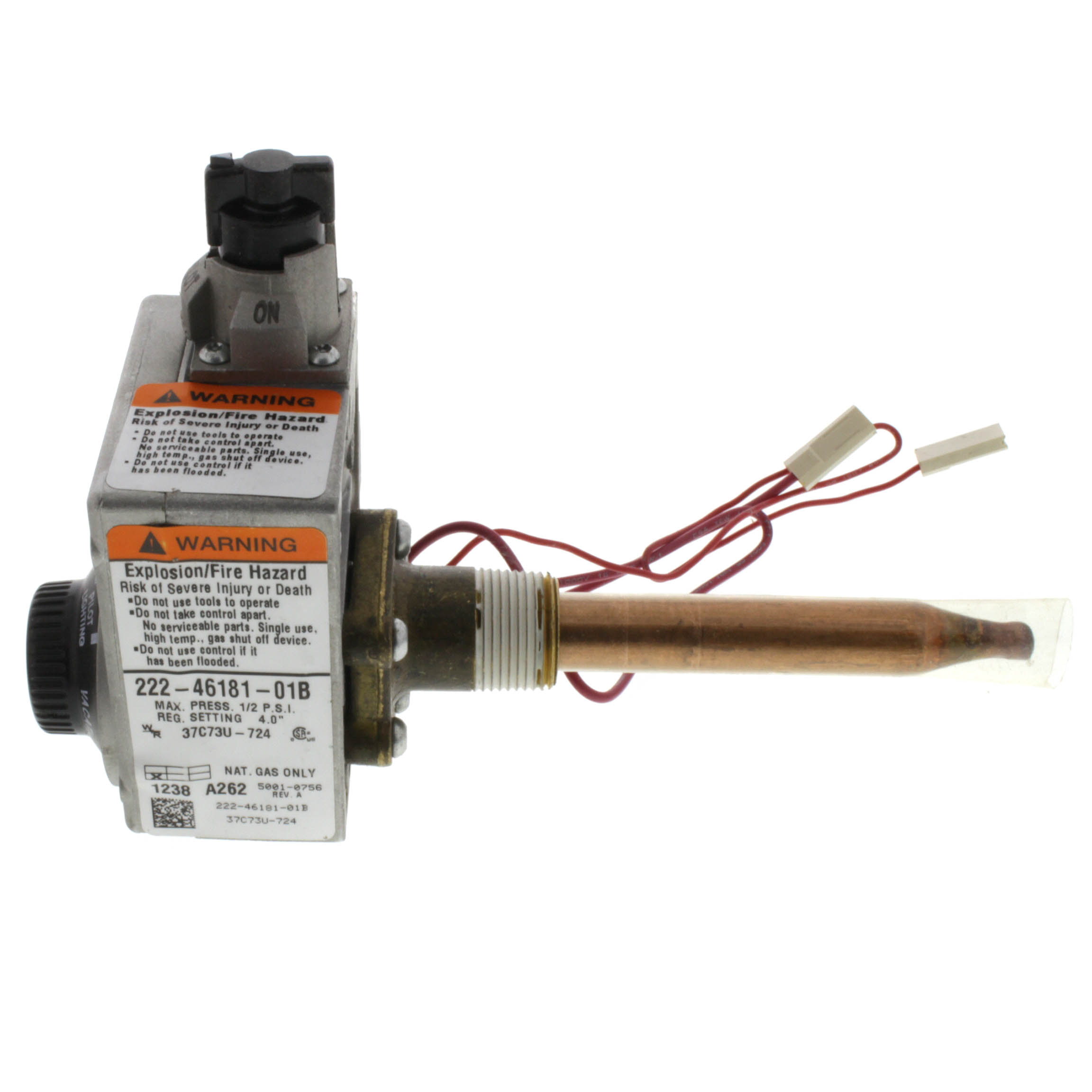 100170417 - Lochinvar 100170417 - Tstatic Water Heater Natural Gas Valve