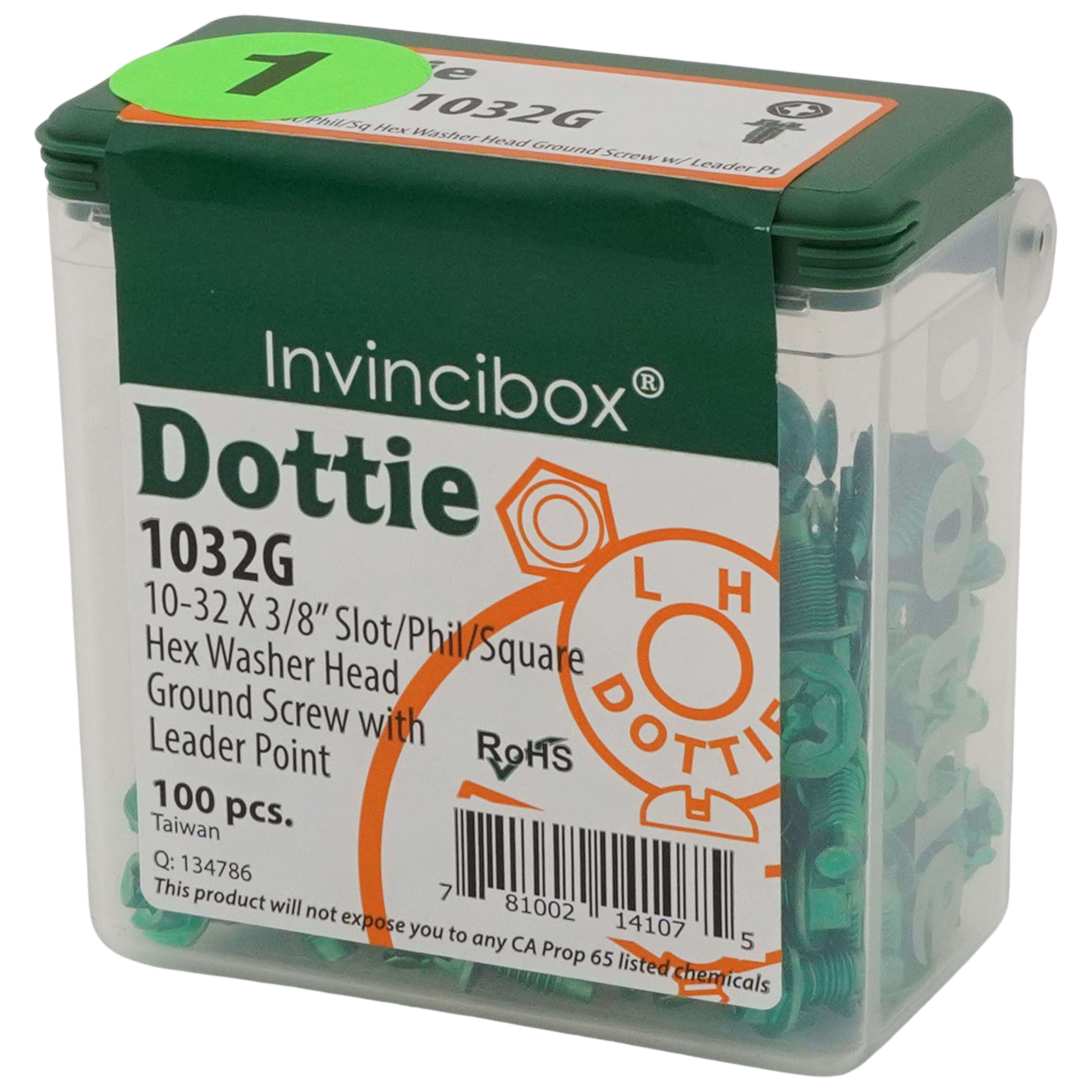 1032G - LH Dottie 1032G - #10-32 x 3/8