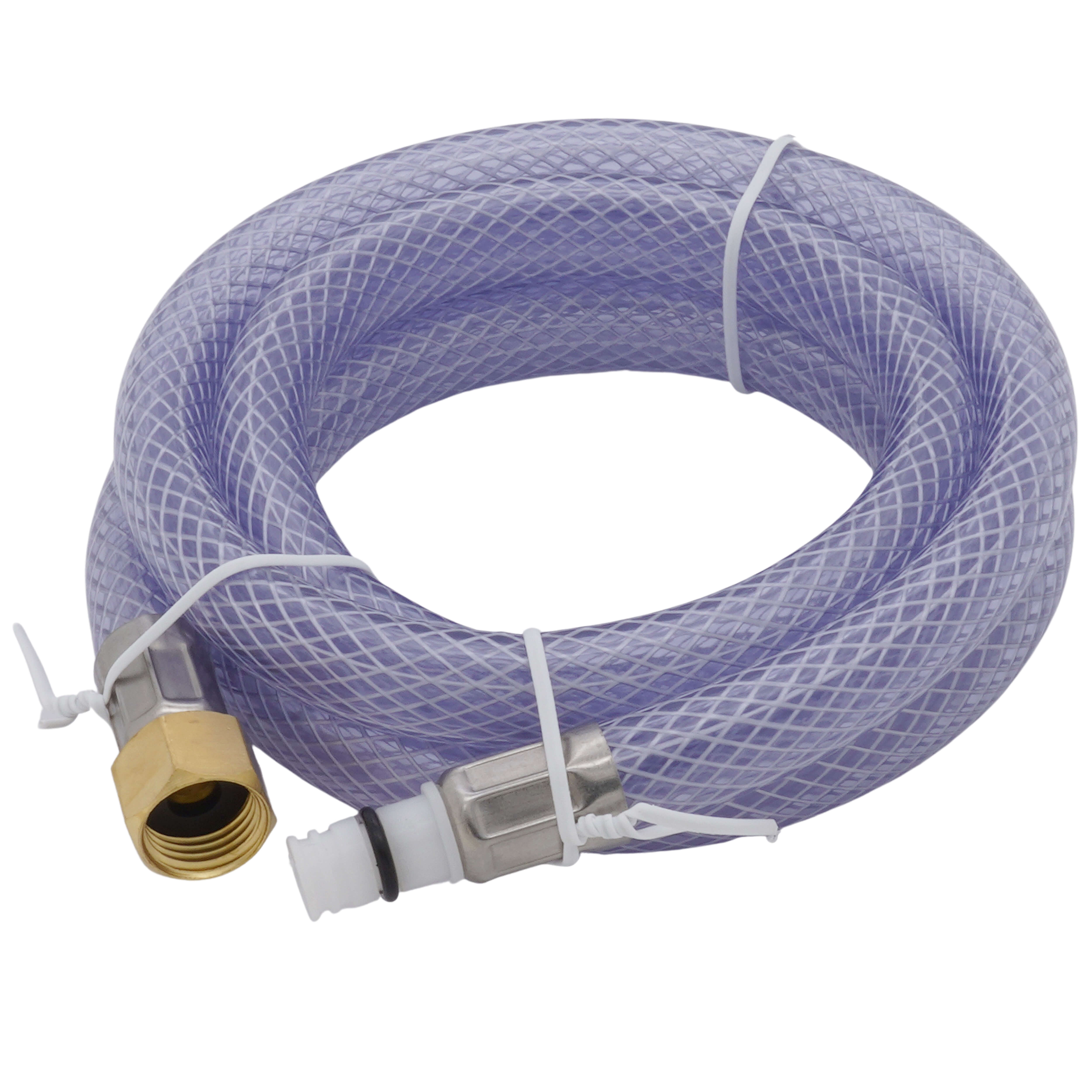Danco Clear Economy Side Spray Hose – 48 Inch Vinyl Replacement For Most Kitchen Side Spray Heads