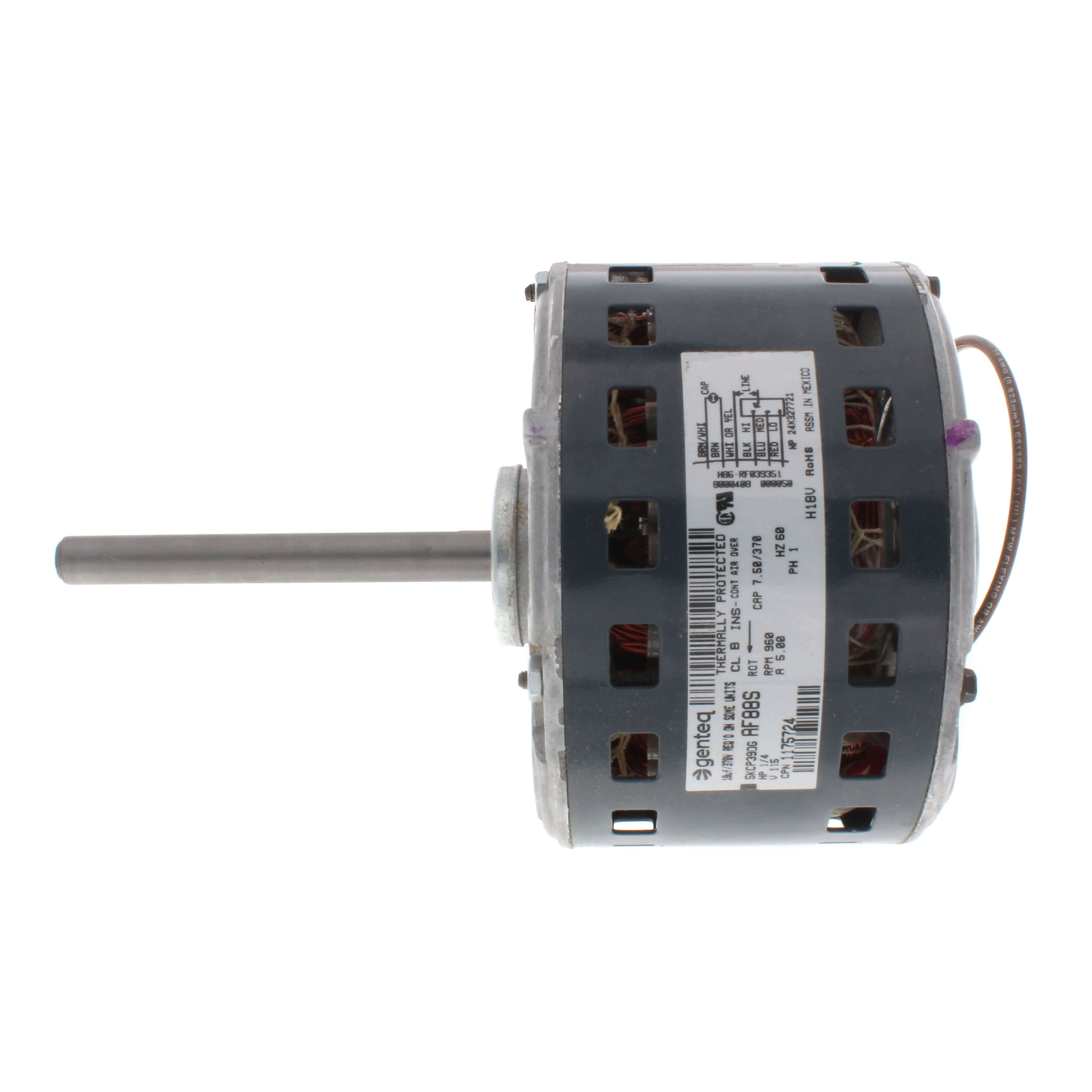 1175724 - Heil Quaker (ICP) 1175724 - Blower Motor (1/4 HP, 960