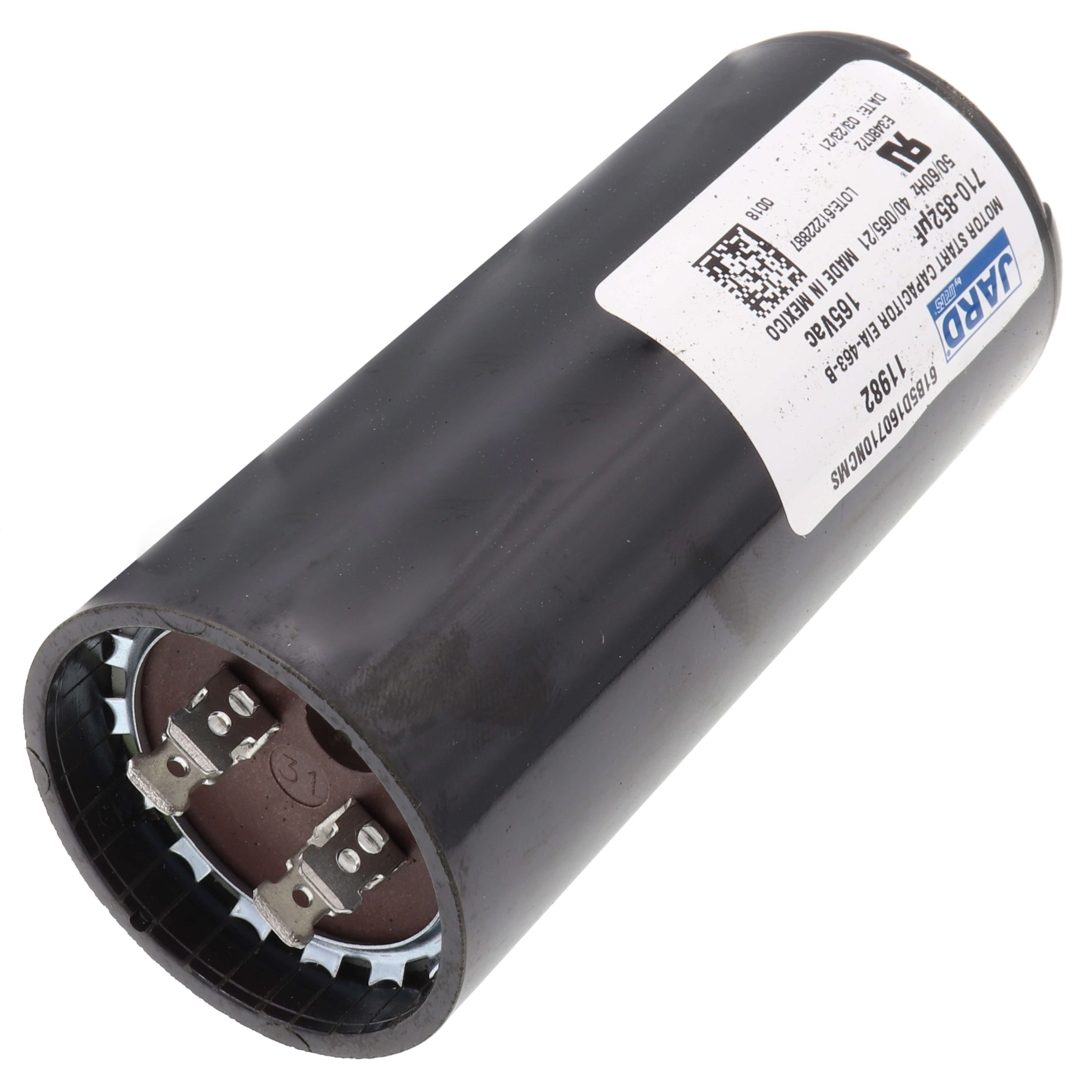 11982 - Jard 11982 - 710-852 MFD Round Start Capacitor (165V)