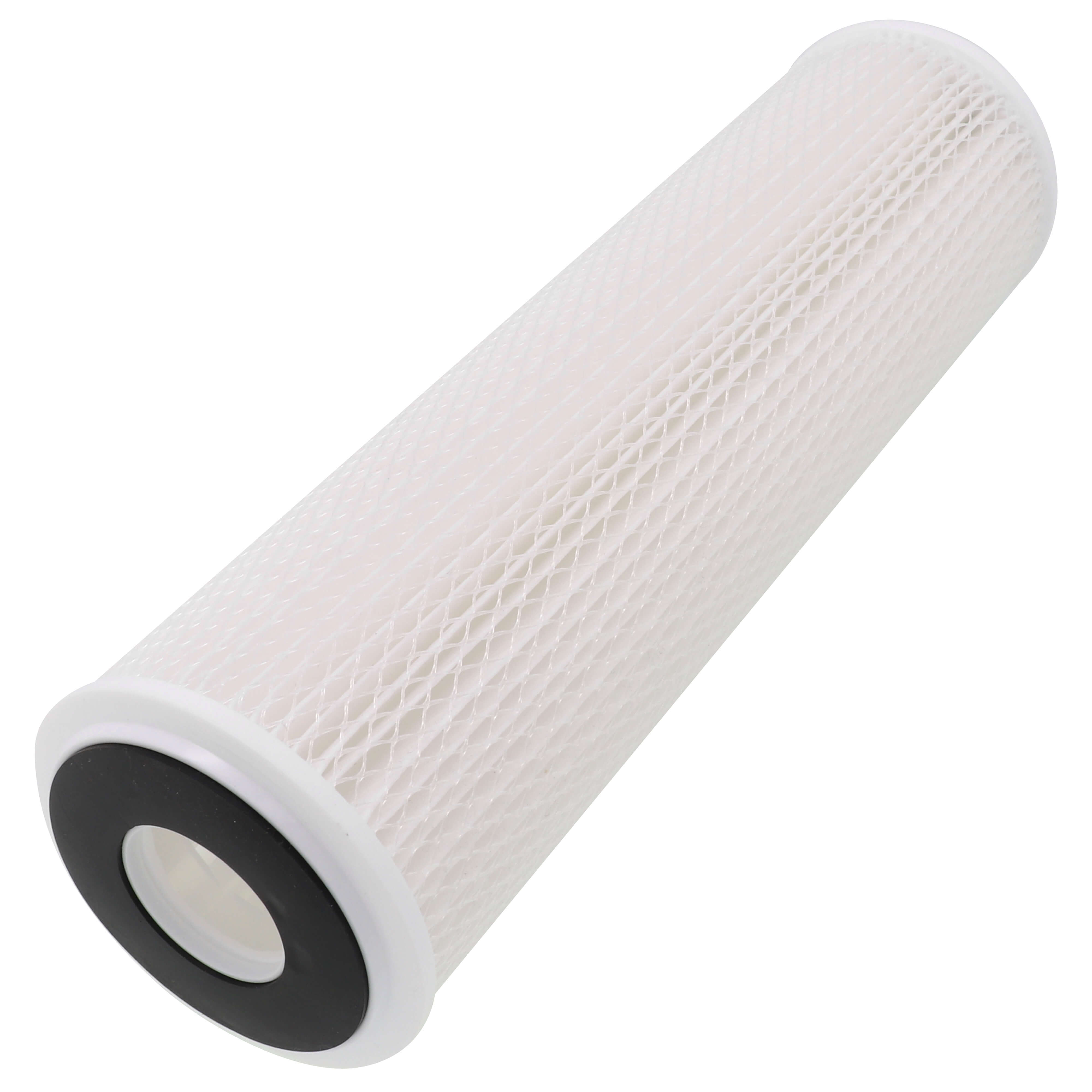 Fluux MH4P Replacement Carbon Block Cartridge – 1 Micron, Chlorine Taste & Odor Removal