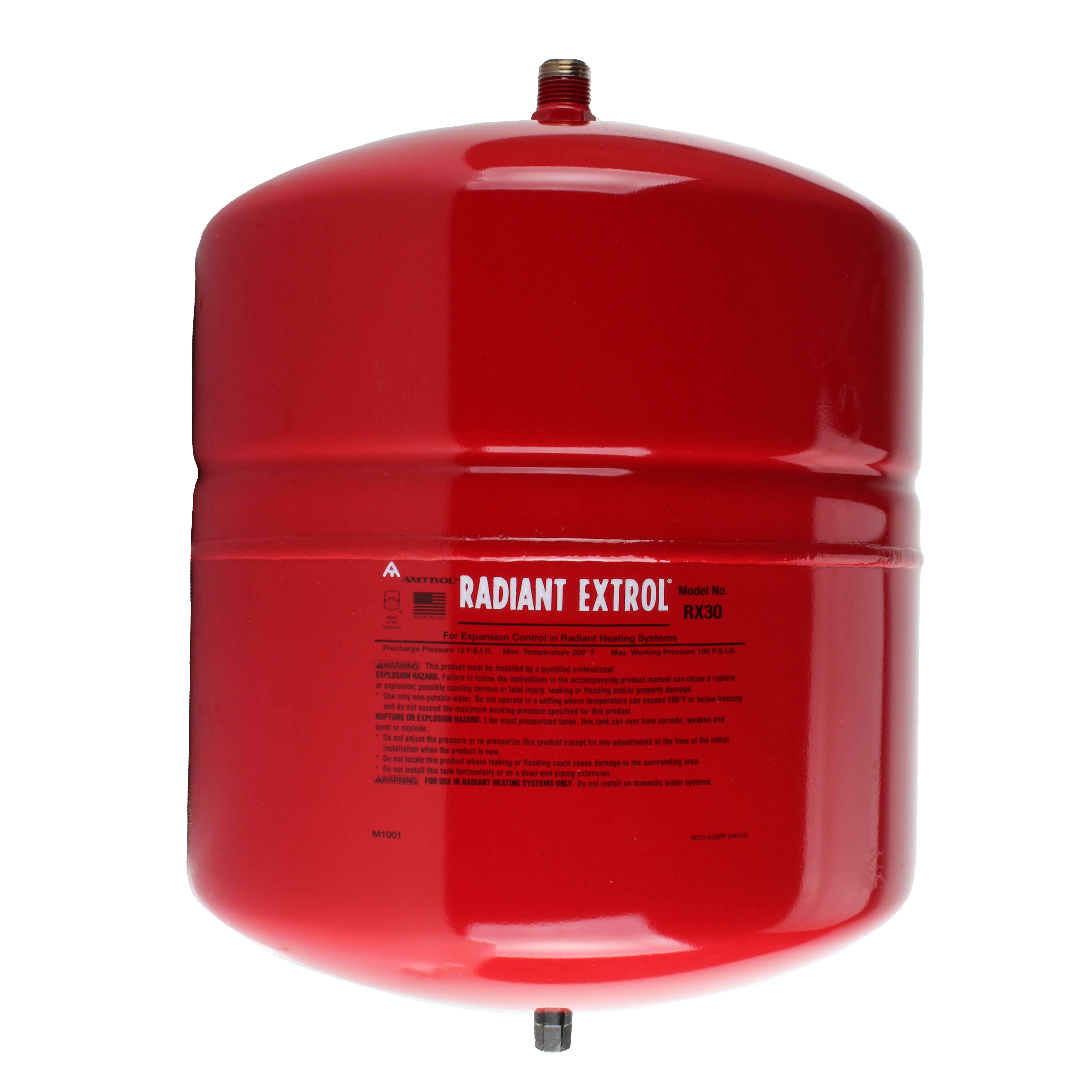 141-305 - Amtrol 141-305 - RX-30 Radiant Extrol Expansion Tank (4.4 Gallon  Volume)