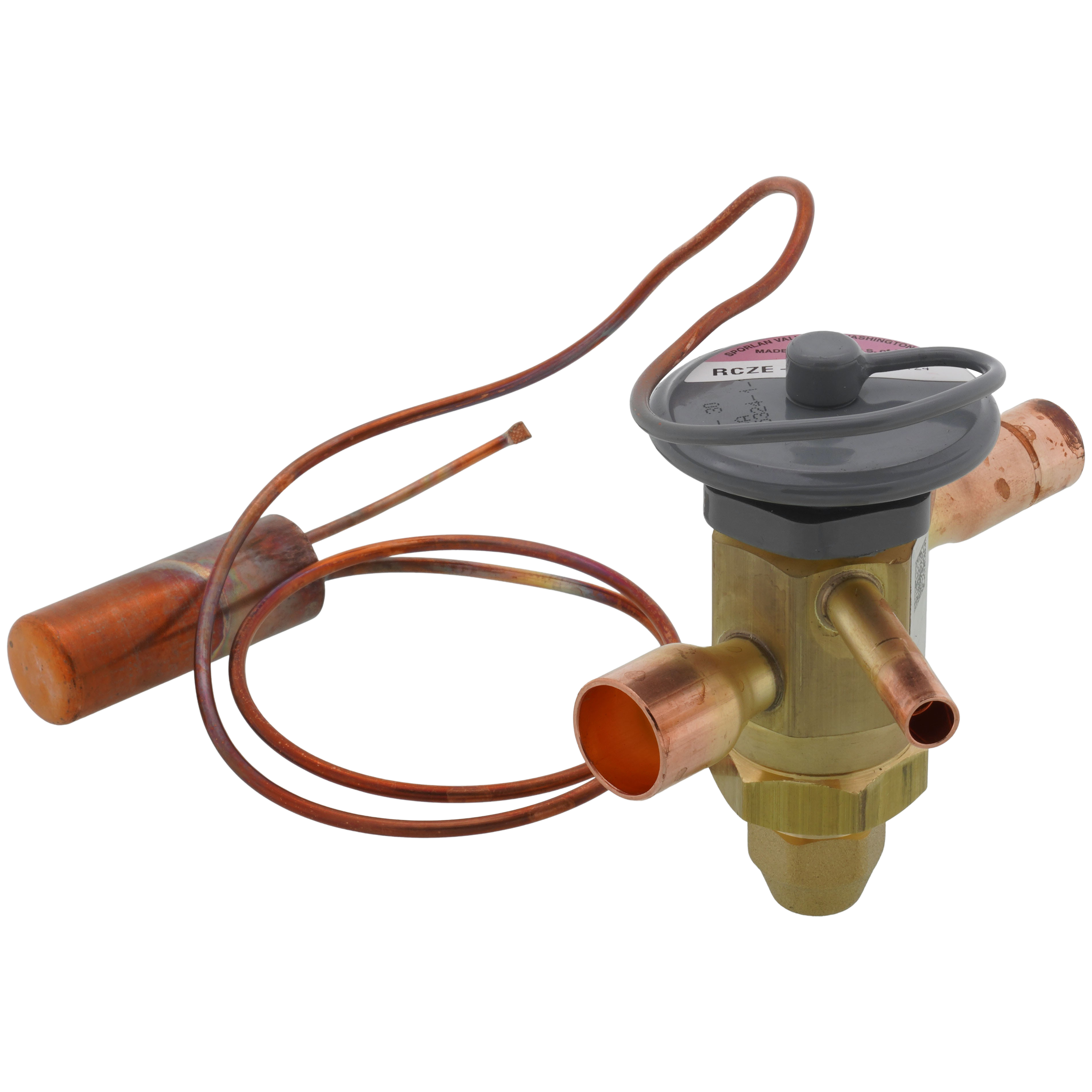 Sporlan RCVE4GA R22 R407C Thermostatic Expansion Valve – 1/2 X 1/2 ODF Solder, Open Box (New/Unused)