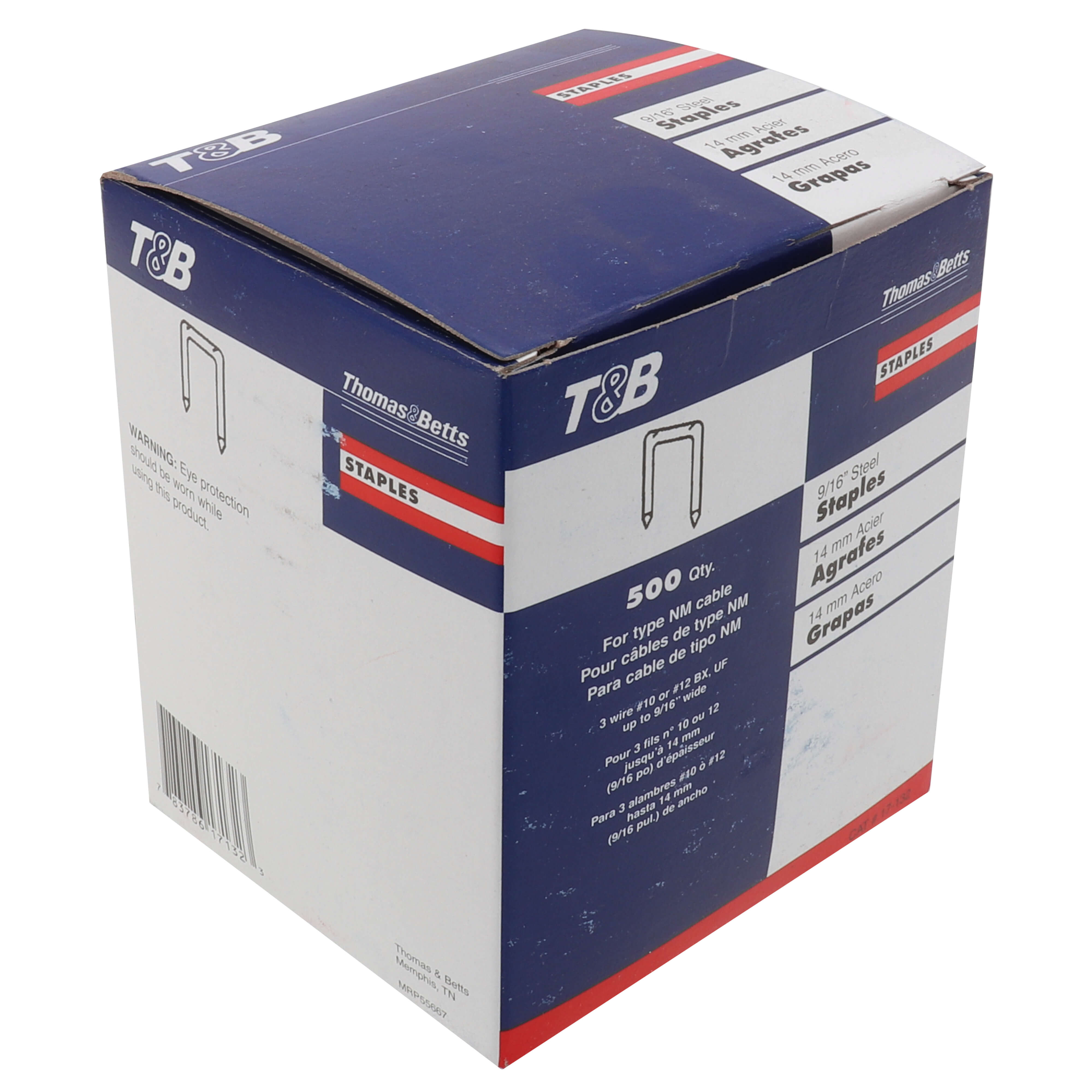 Box Of Electrical Staples
