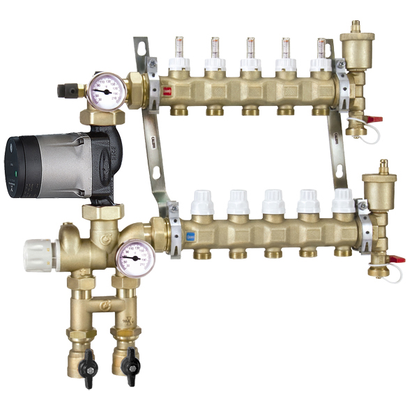 1725C1AHE - Caleffi 1725C1AHE - Fixed Point Manifold Mixing