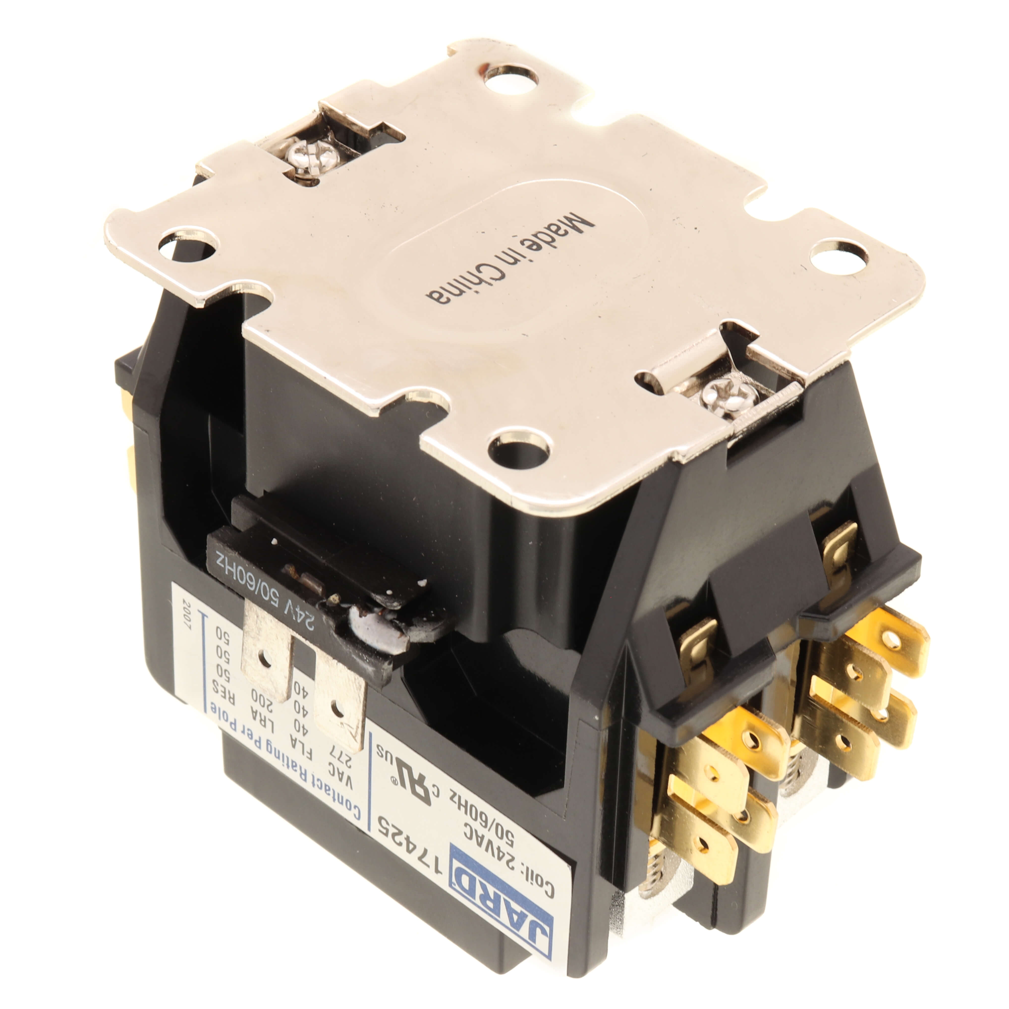 Amana Ac Parts Mars 40 Amp 24V Double Pole Condenser Contactor Relay ...